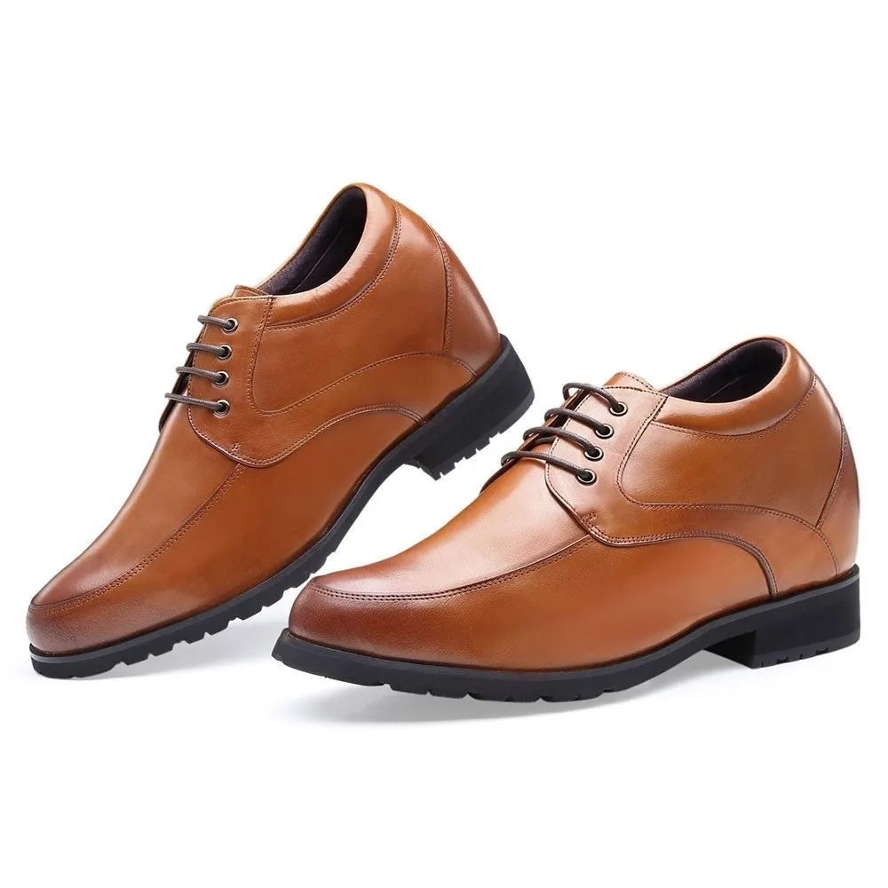 12 CM / 4.72 Inches Taller - CMR CHAMARIPA Elevator Dress Shoes For Men Heel Lift Shoes