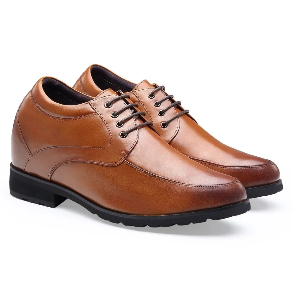 12 CM / 4.72 Inches Taller - CMR CHAMARIPA Elevator Dress Shoes For Men Heel Lift Shoes