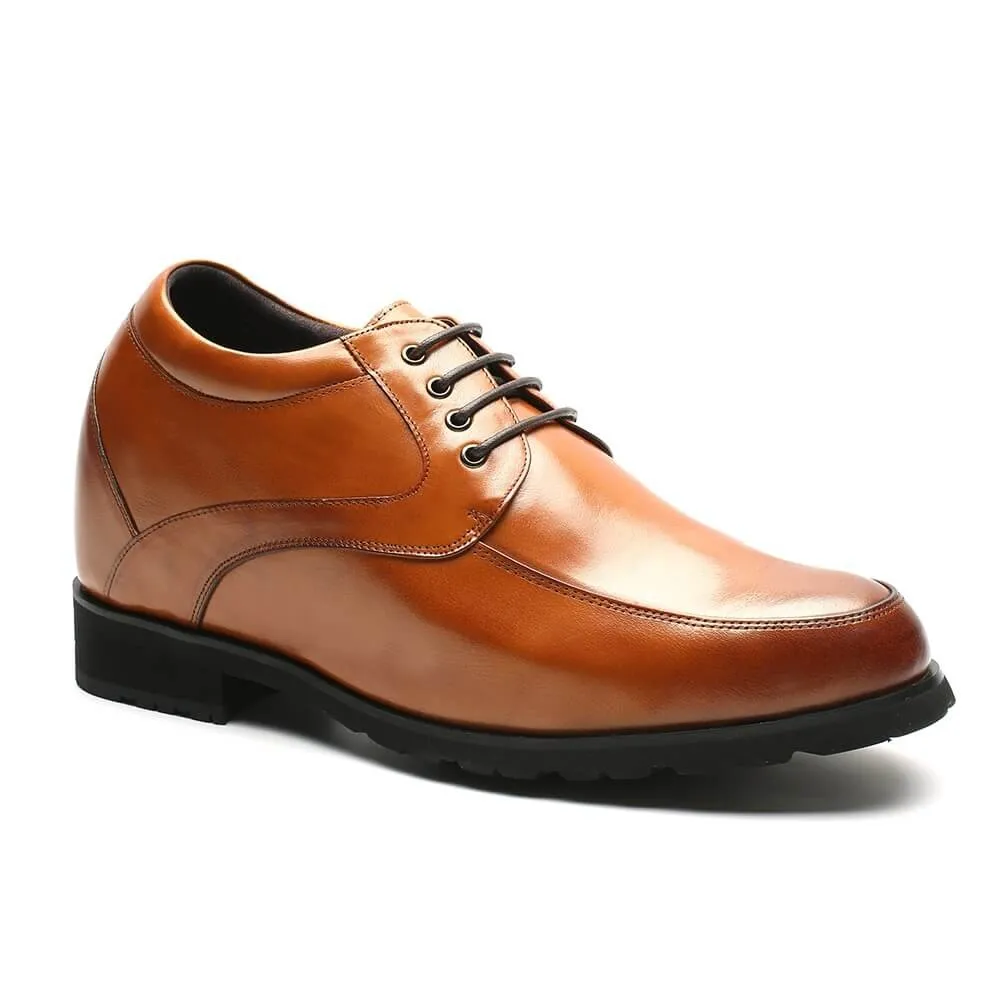 12 CM / 4.72 Inches Taller - CMR CHAMARIPA Elevator Dress Shoes For Men Heel Lift Shoes