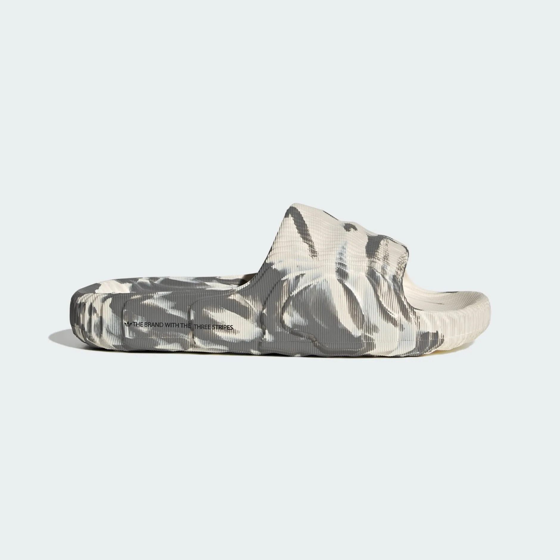 ADILETTE 22 SLIDES WONDER WHITE GREY