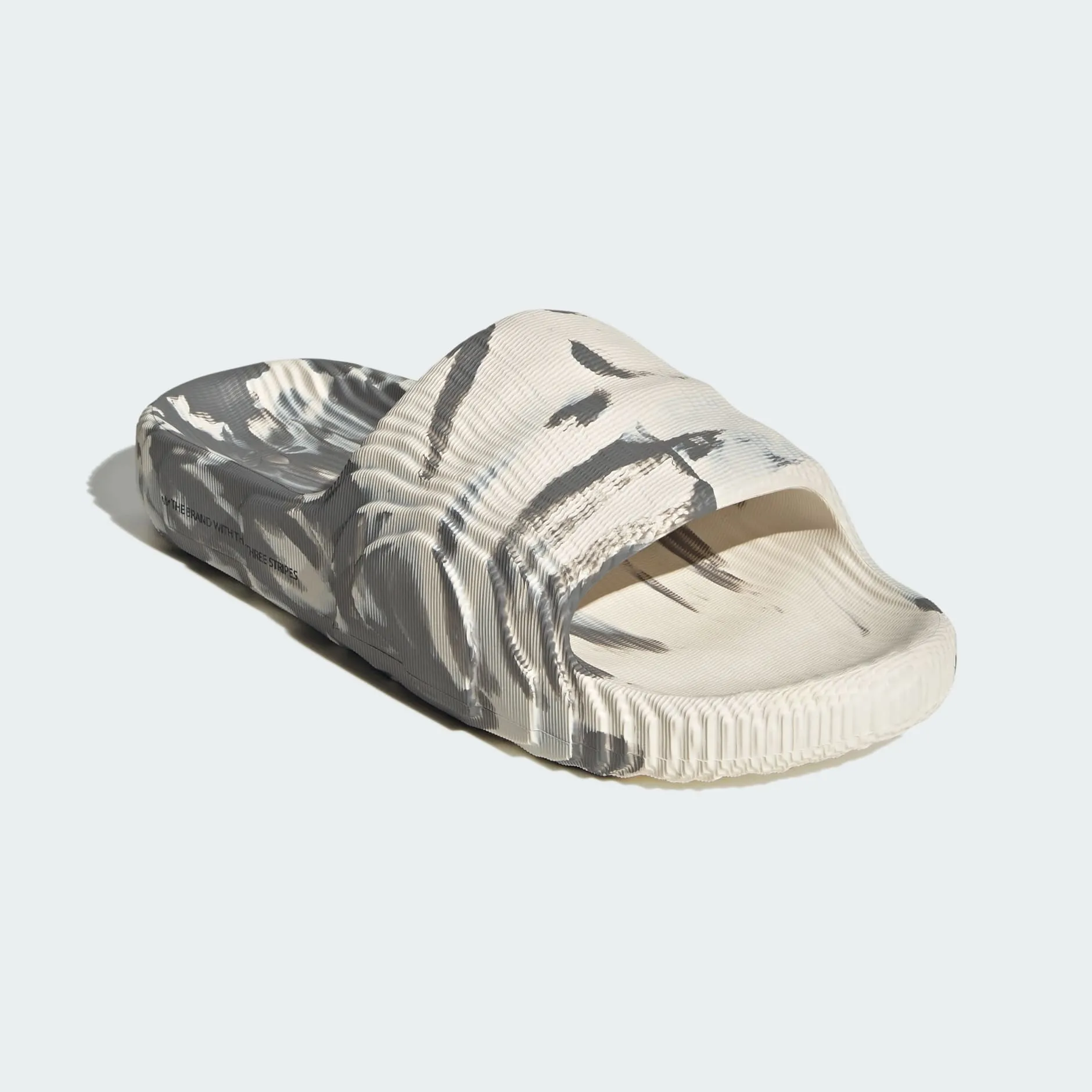 ADILETTE 22 SLIDES WONDER WHITE GREY