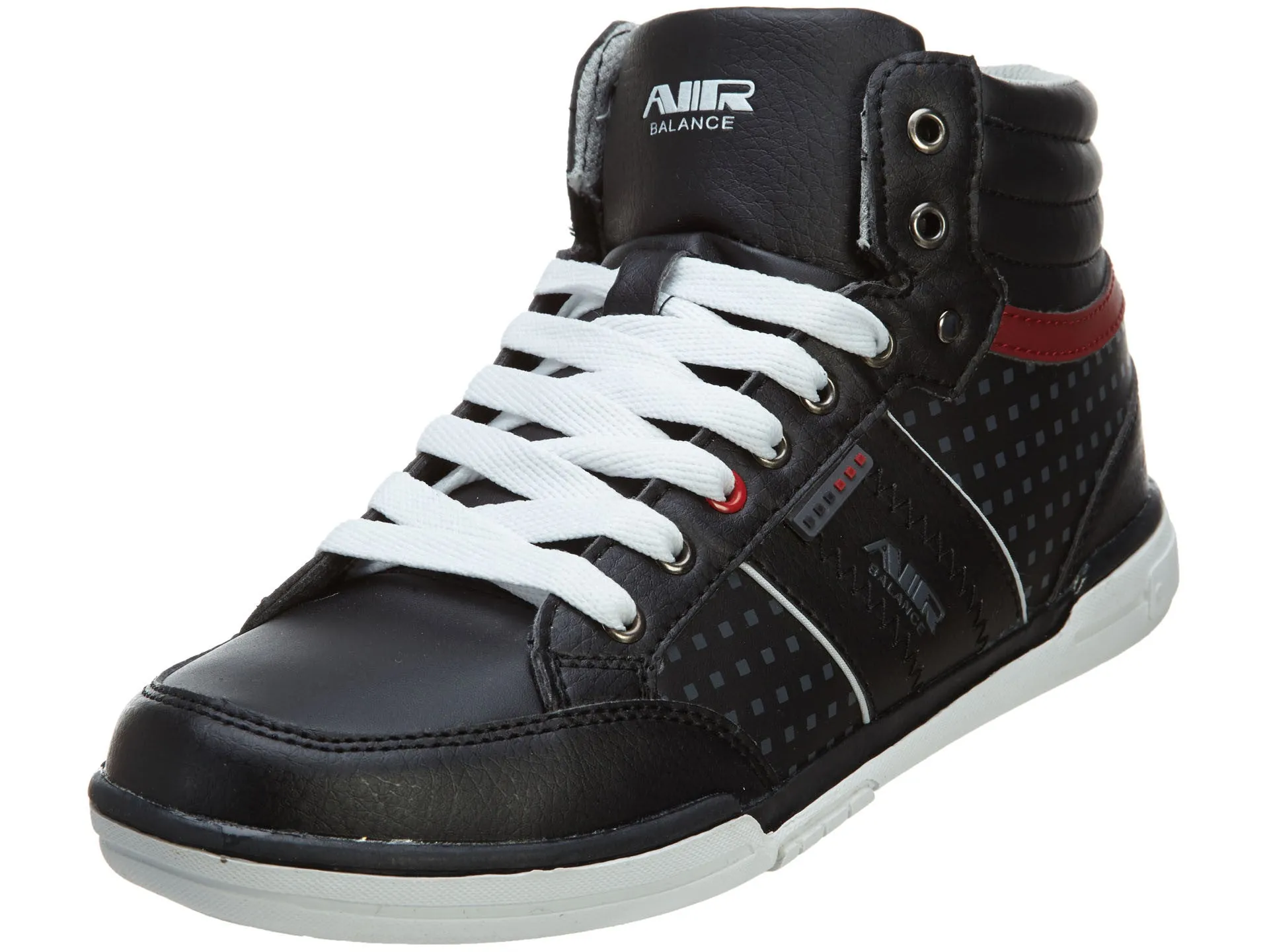 AIR BALANCE  CASUAL SNEAKERS MENS STYLE# 3879BKWHRD-M813