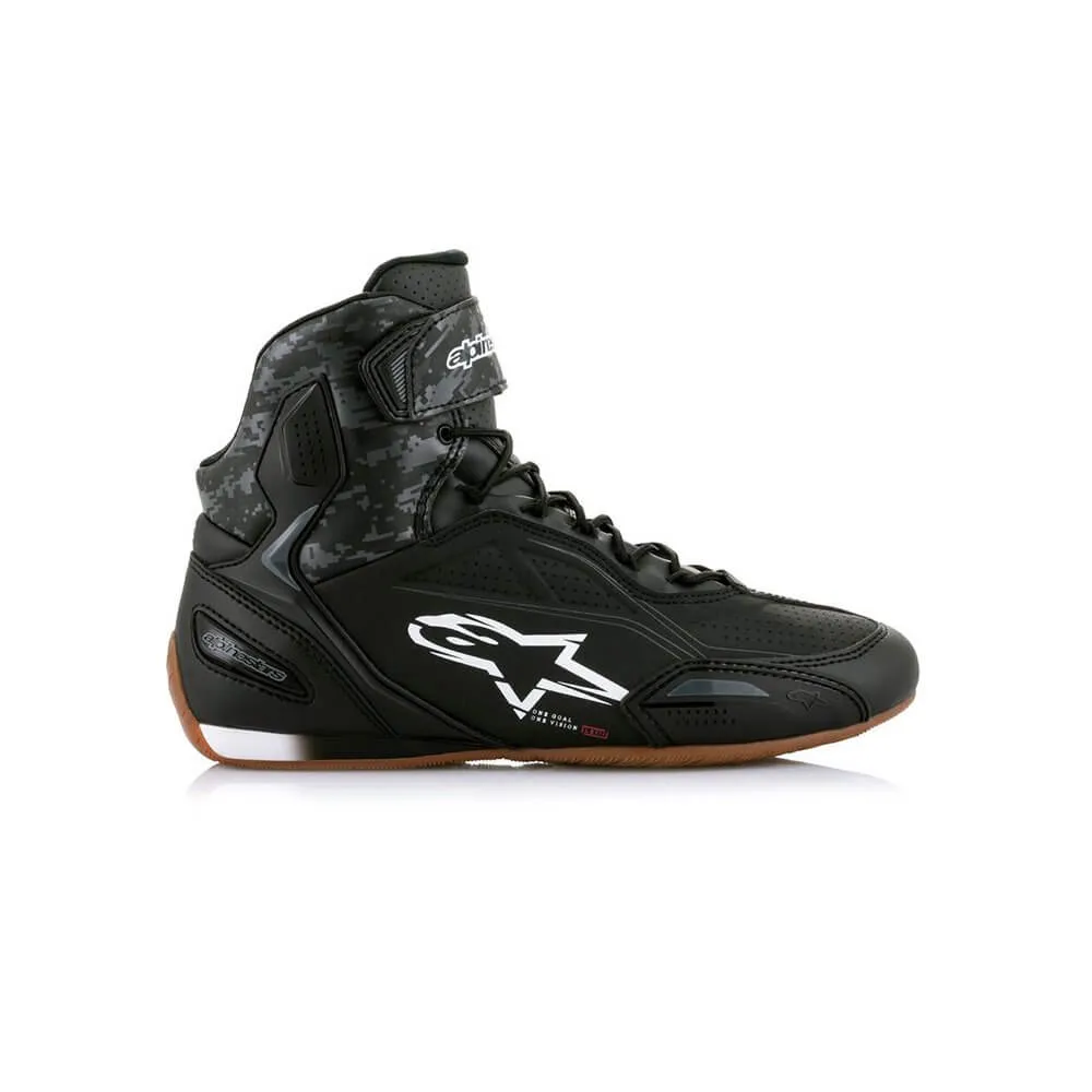 Alpinestars Faster-3 Shoes Black / Dark Grey / Gum