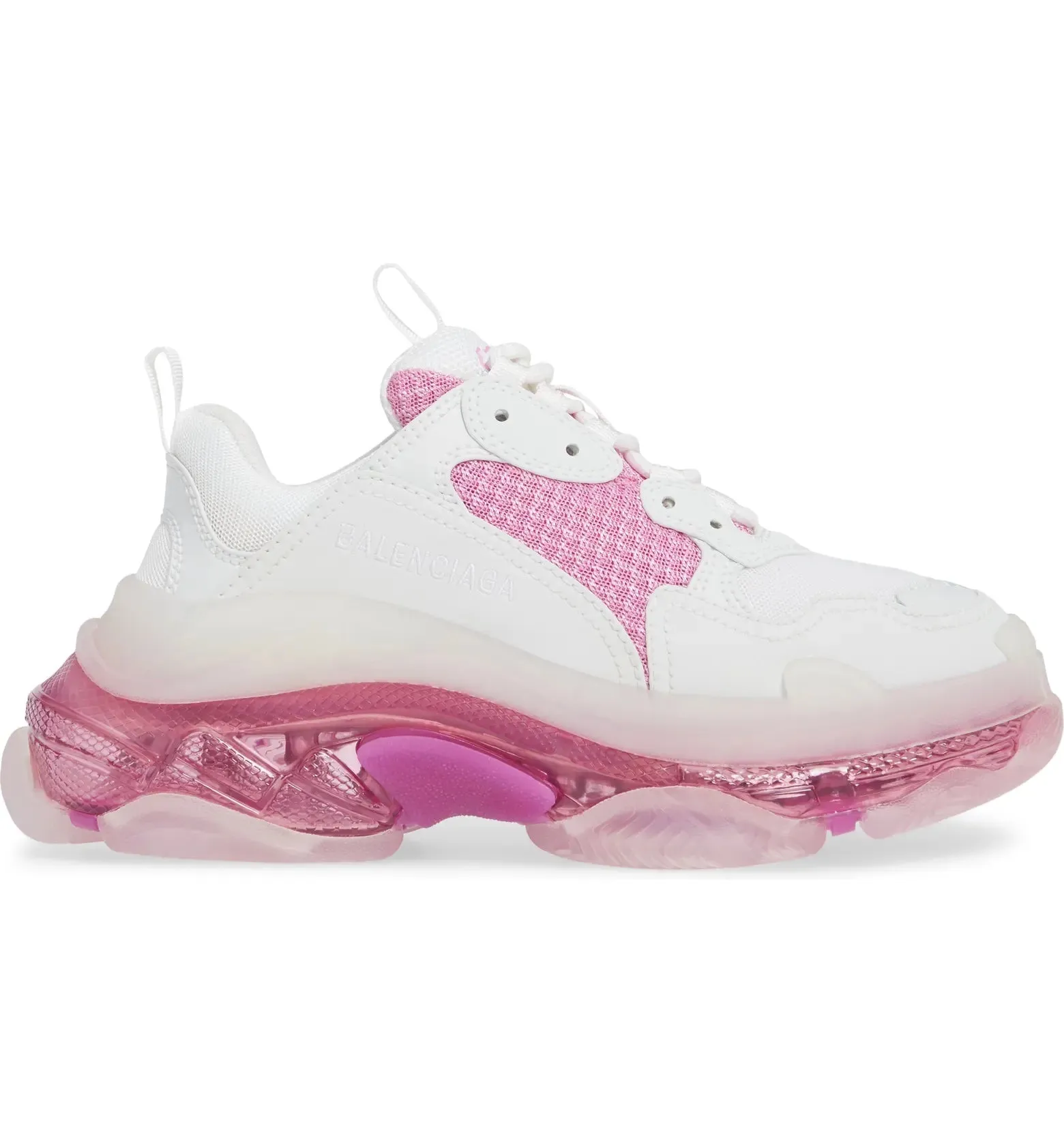 BALENCIAGA TRIPLE S LOW TOP SNEAKERS