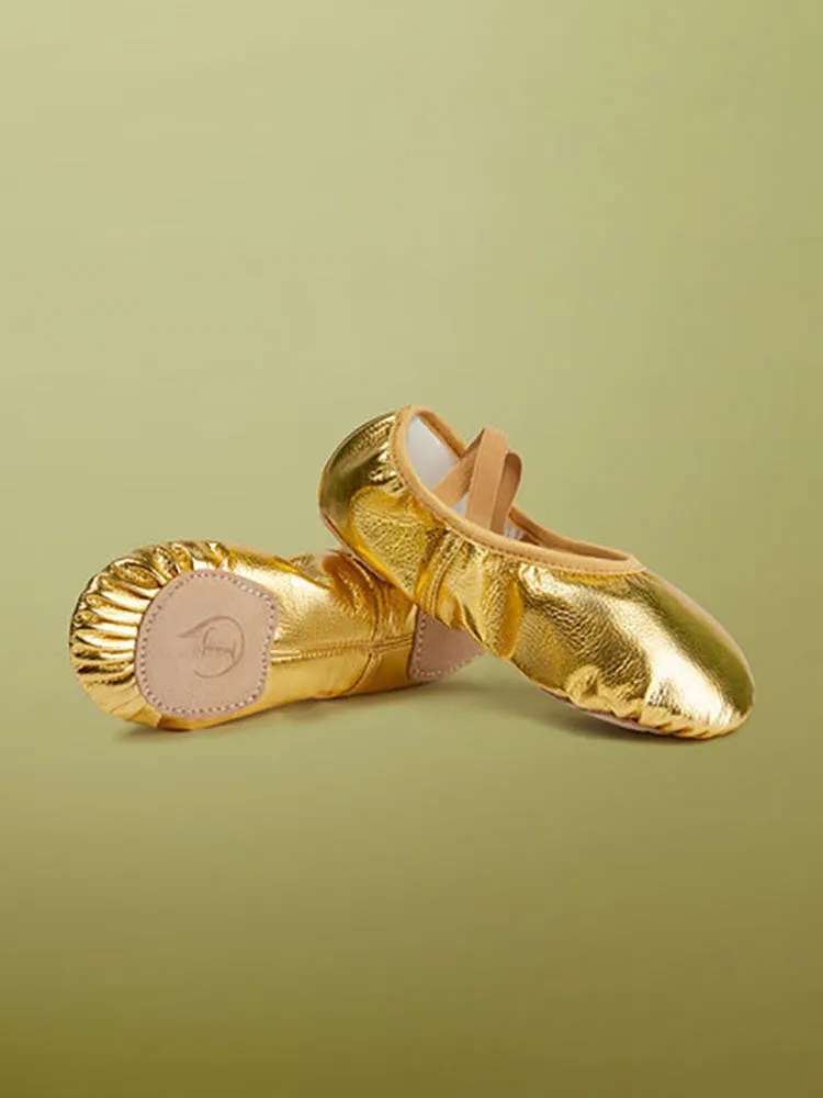 Ballet Dance Shoes Soft Sole Training PU Leather Cat Claw Shoes