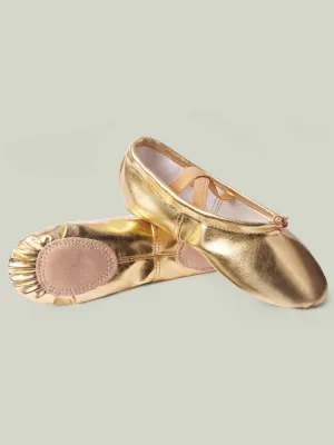 Ballet Dance Shoes Soft Sole Training PU Leather Cat Claw Shoes