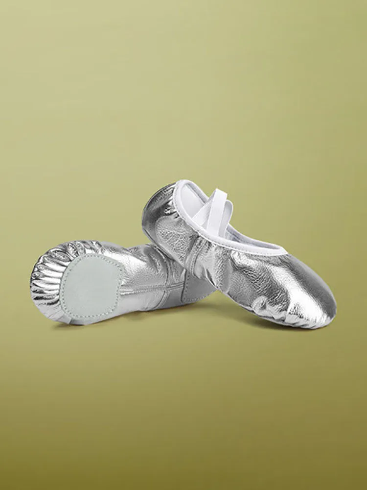Ballet Dance Shoes Soft Sole Training PU Leather Cat Claw Shoes