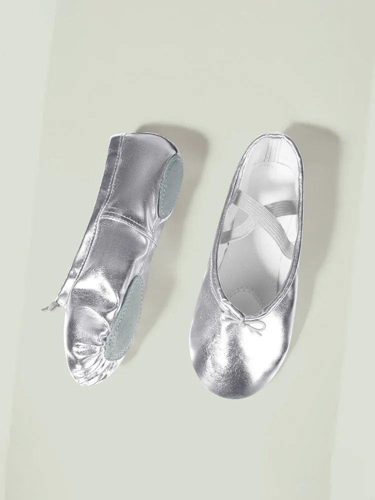 Ballet Dance Shoes Soft Sole Training PU Leather Cat Claw Shoes