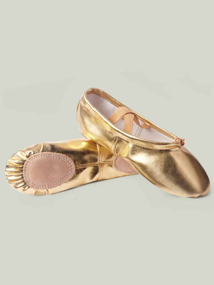 Ballet Dance Shoes Soft Sole Training PU Leather Cat Claw Shoes