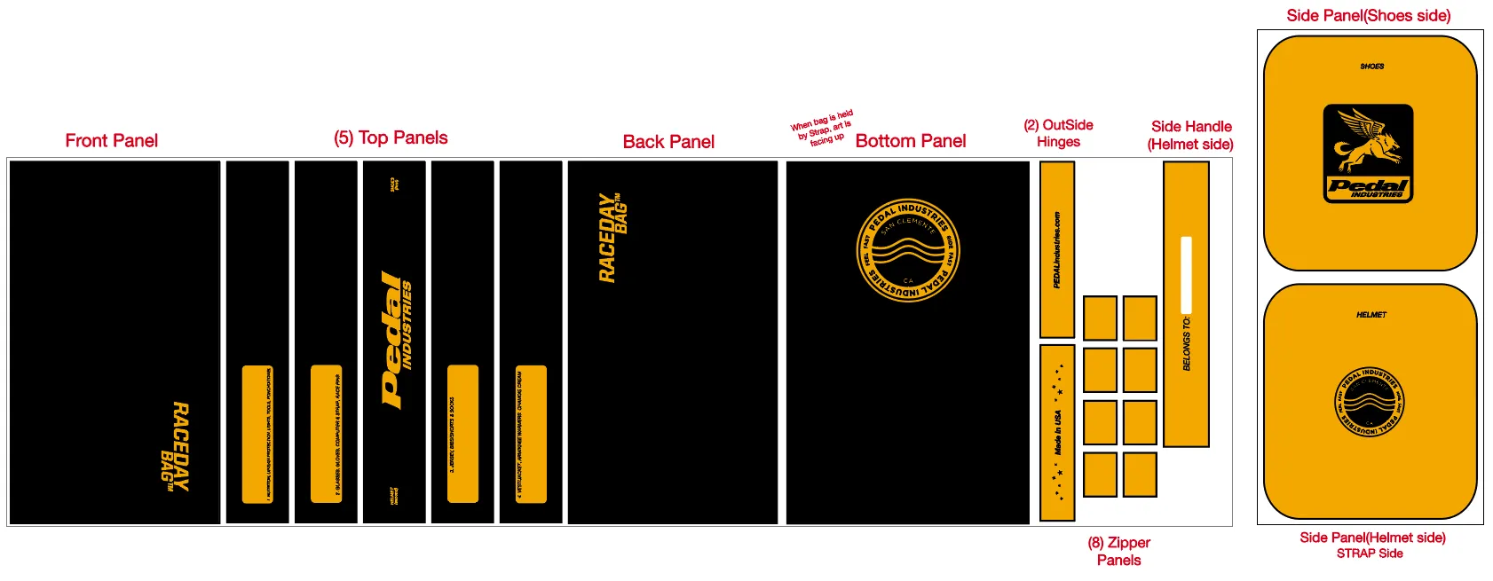 BASIC MARINE YELLOW RACEDAY BAG™