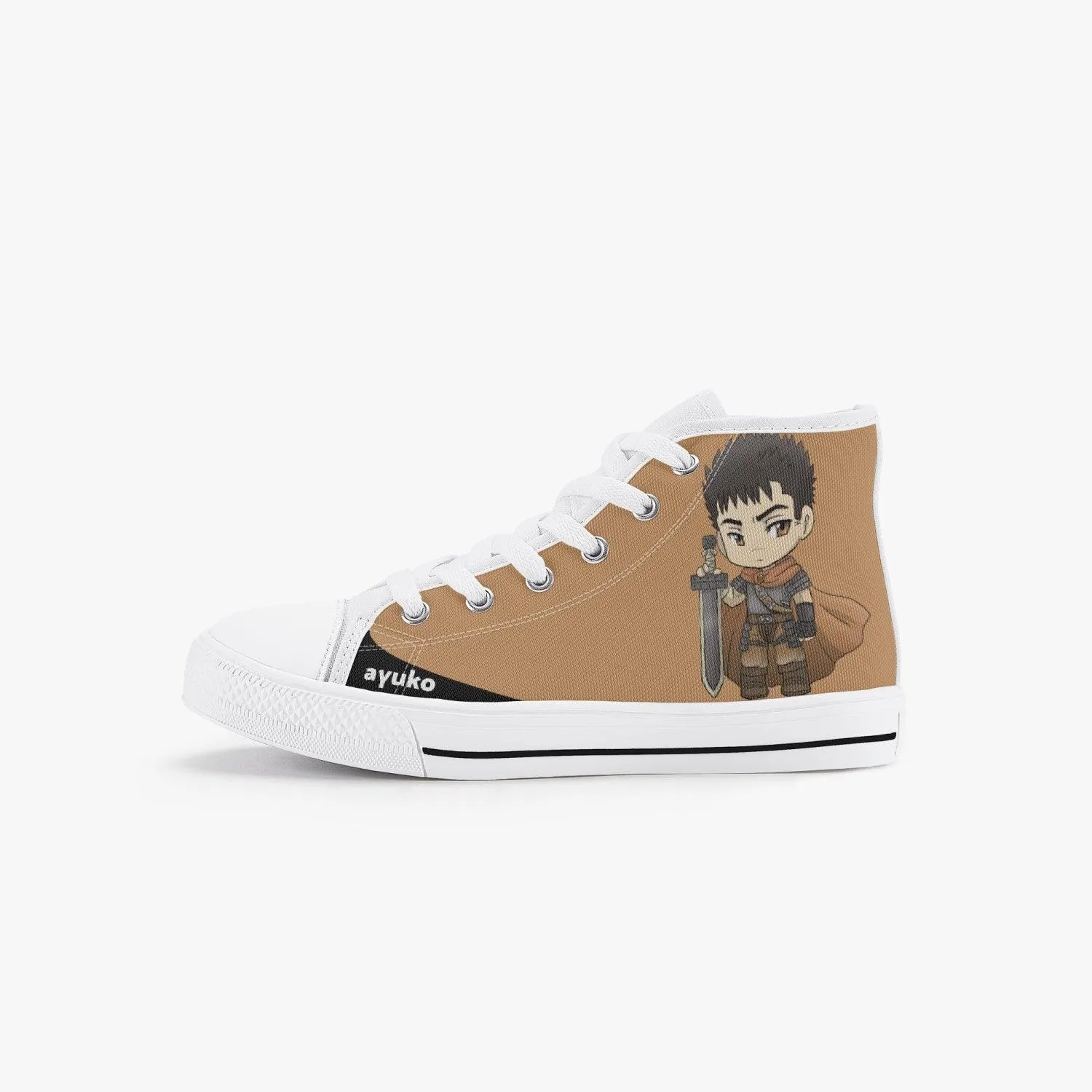 Berserk Guts Kids A-Star High Anime Shoes
