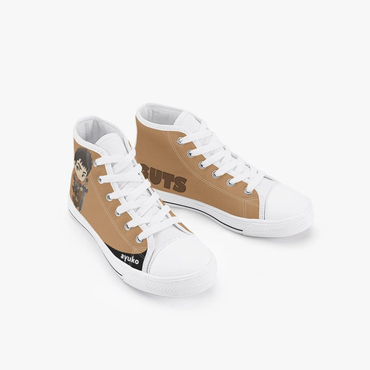 Berserk Guts Kids A-Star High Anime Shoes