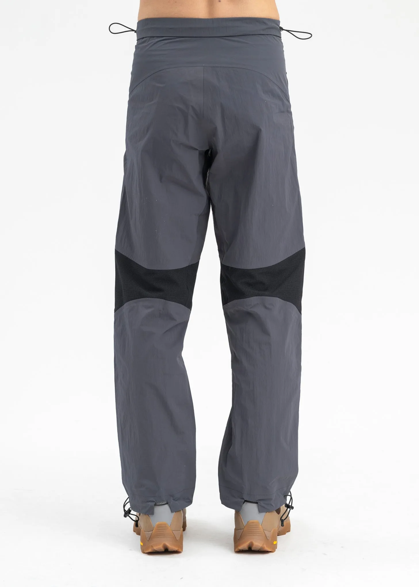 Black Notch Track Pants