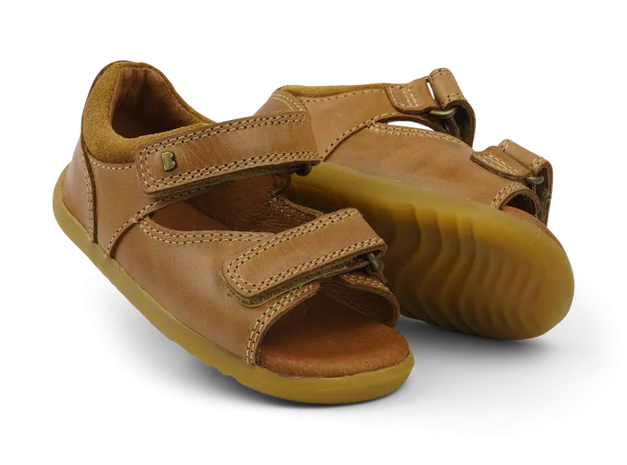 Bobux Step Up Driftwood Sandal Caramel