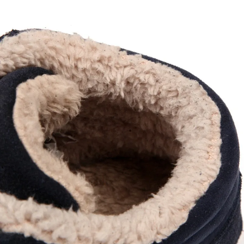 Boots Men Fashion Fur Flock REETENE