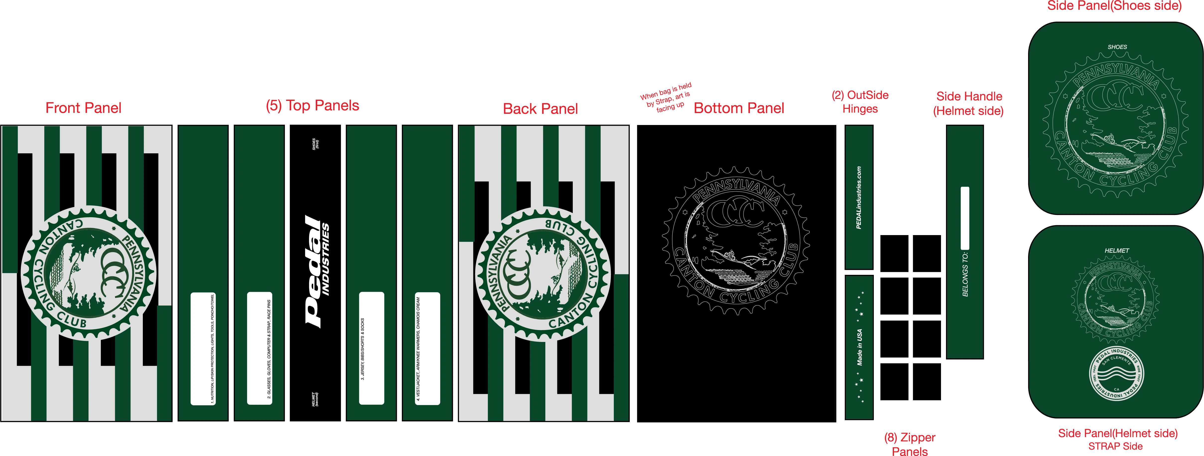 Canton Cycling Club RACEDAY BAG™