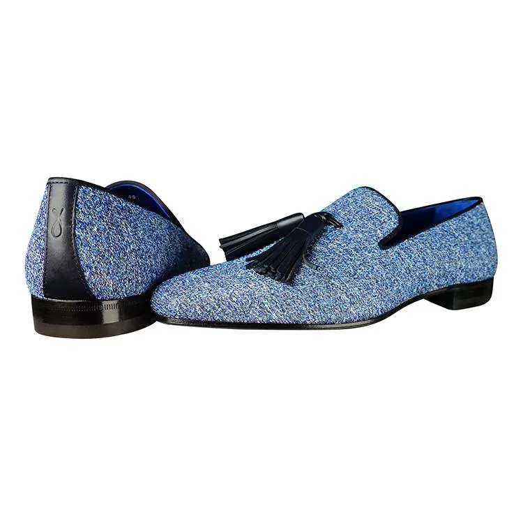 Cerulean Spazzola Tassel Loafer