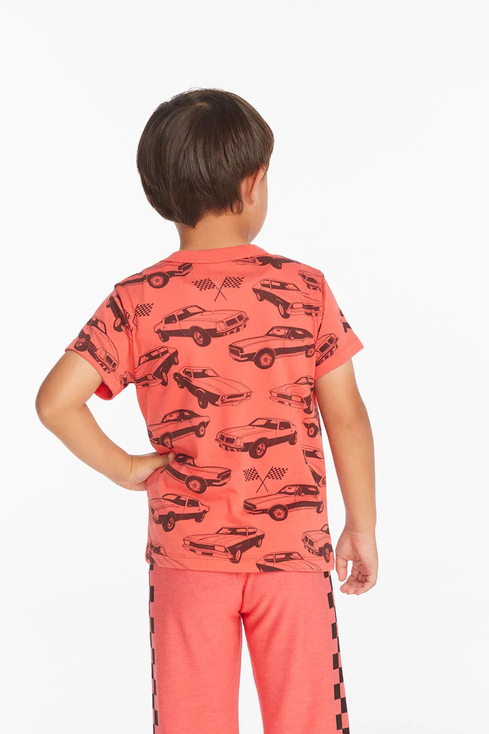 CHA All Over Race Car Tee