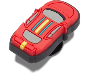 Crocs Jibbitz Red Race Car