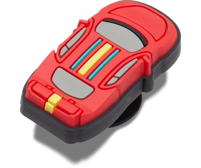 Crocs Jibbitz Red Race Car