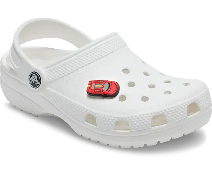 Crocs Jibbitz Red Race Car