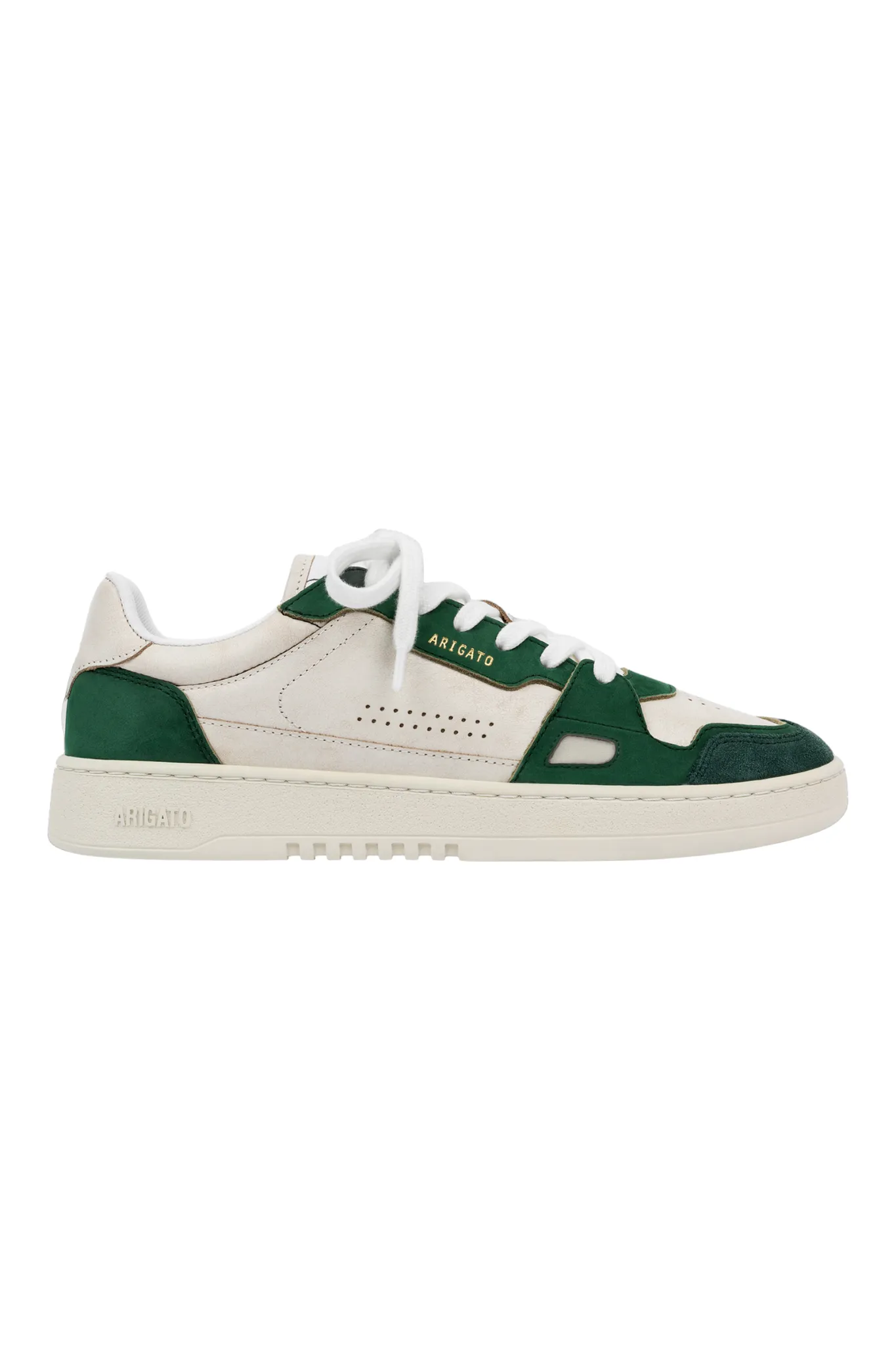 Dice Lo Sneaker in White & Green