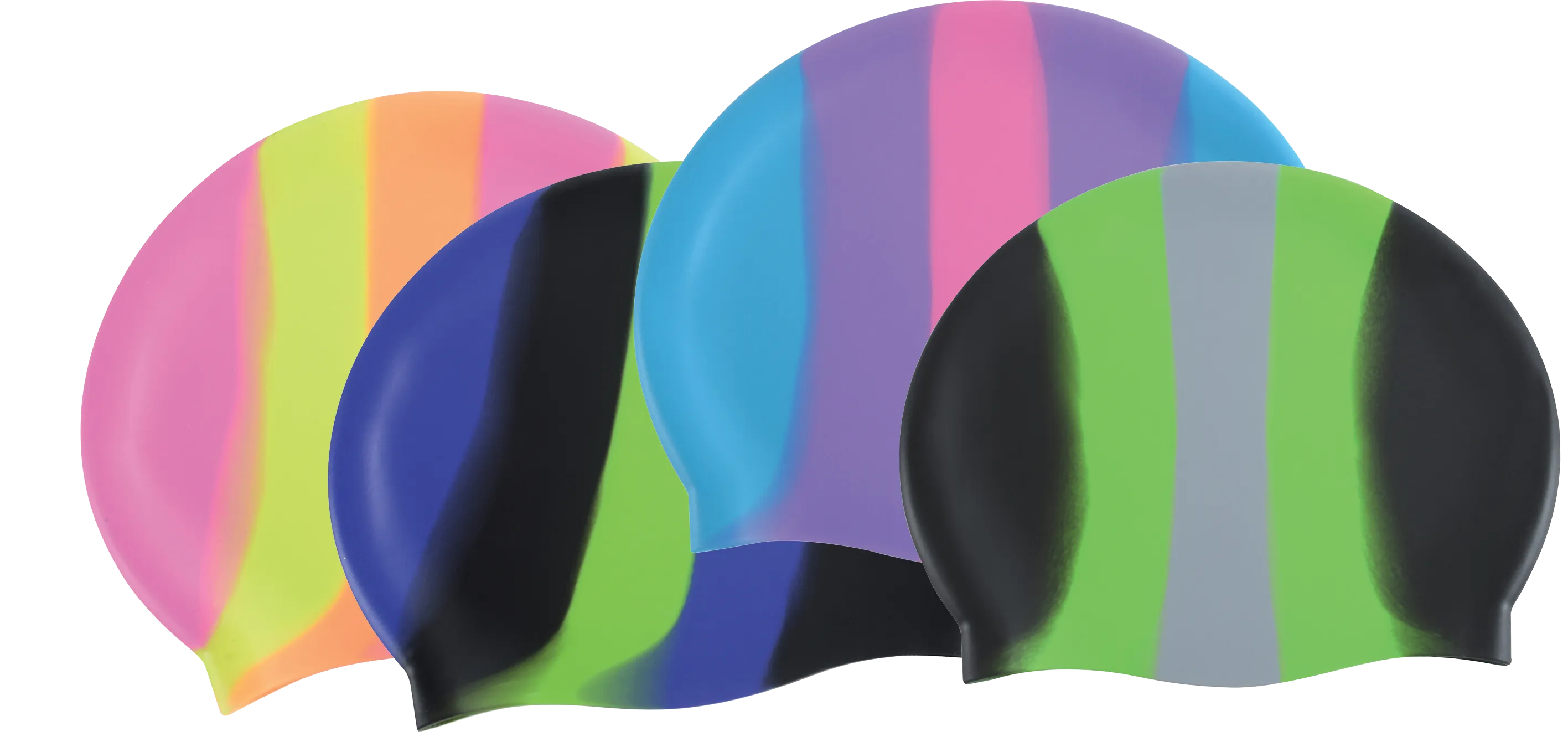 Dolfin Cap - Silicone Color Burst