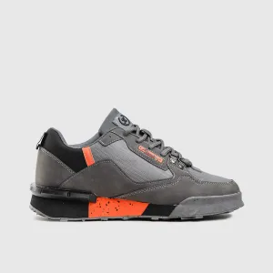 Ednado Mens Sneaker Grey/Orange