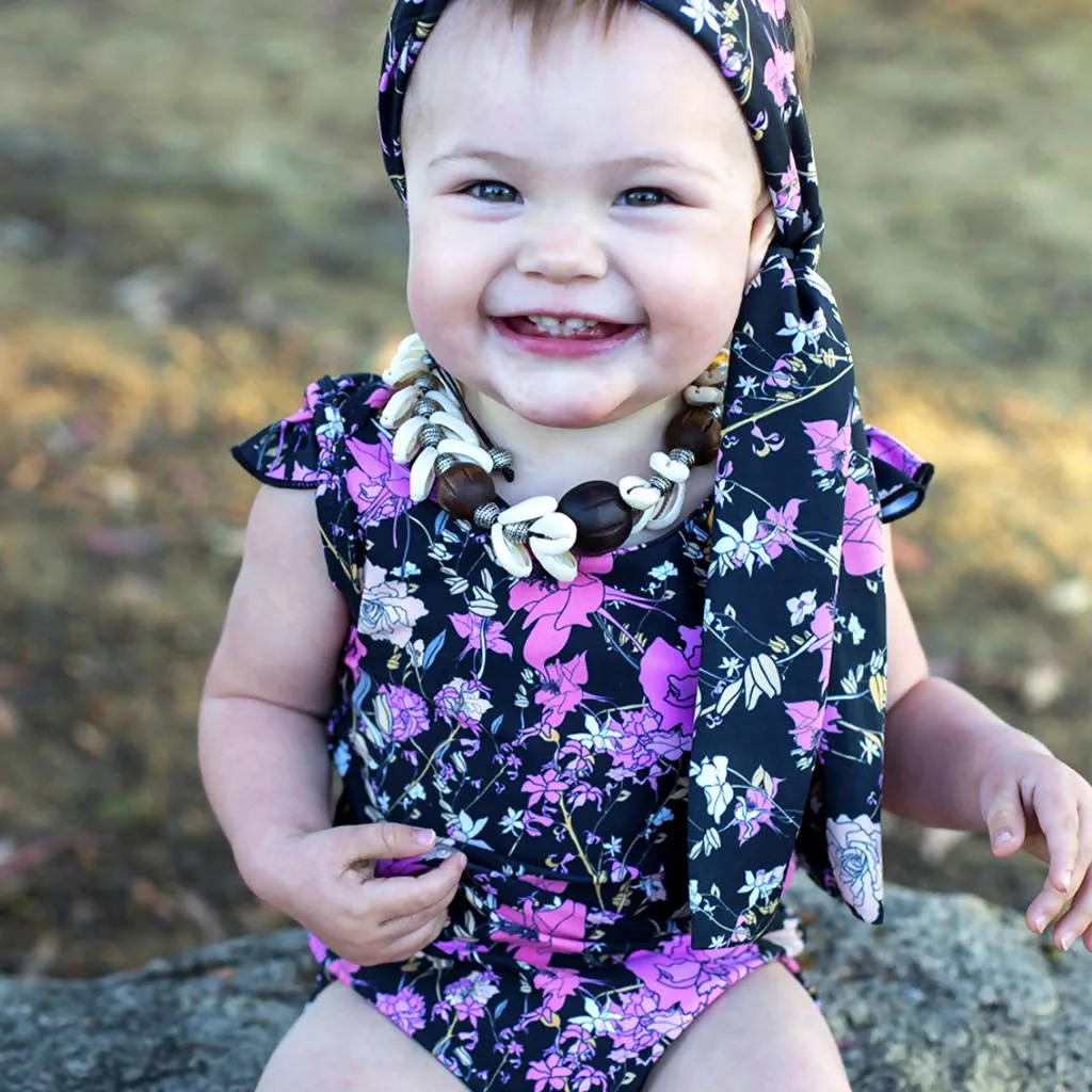 Flower Gypsy Onesie - 6/12M