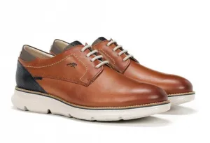Fluchos Men's William Lace Up Shoes- Habana Cuero