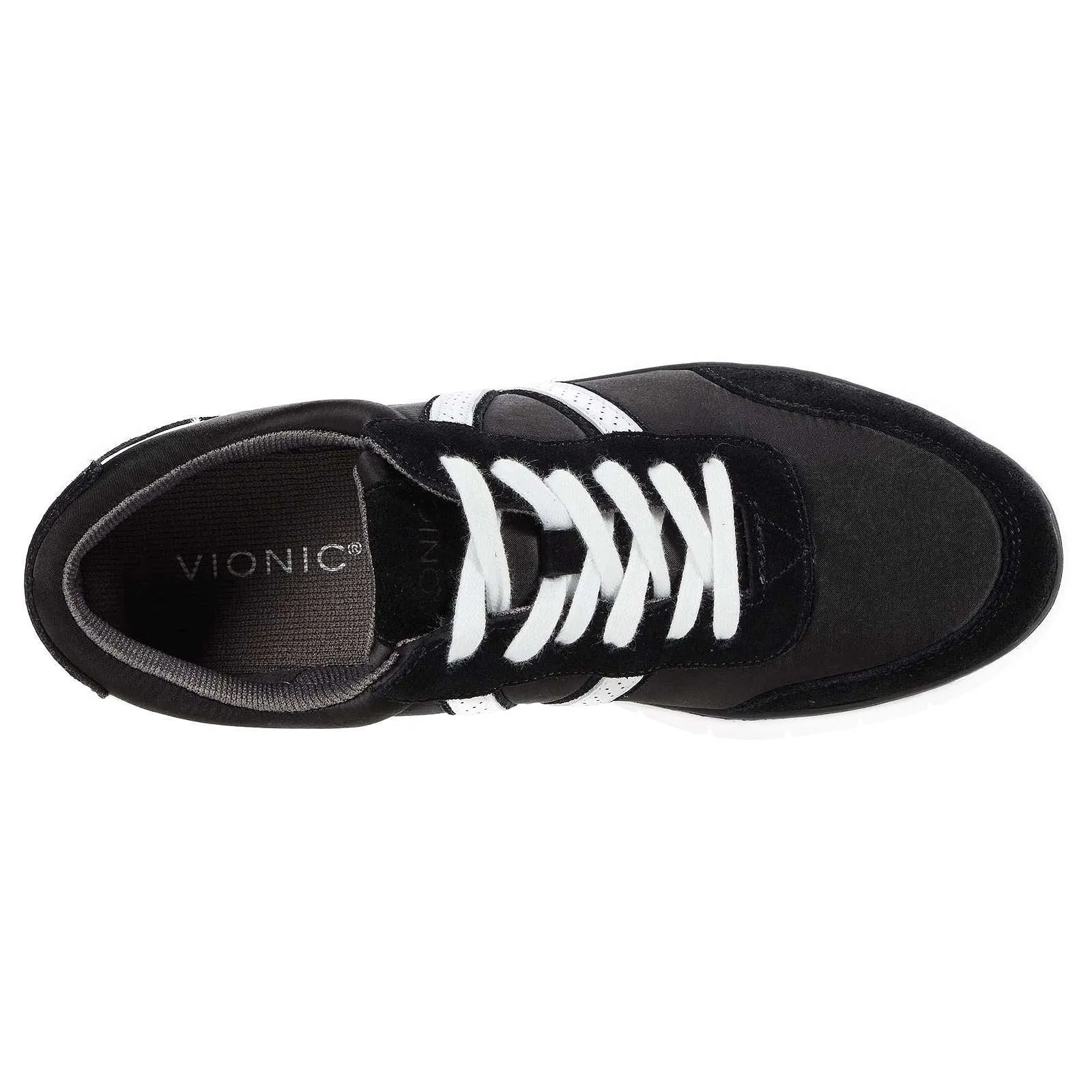Fresh Nana Satin Leather Textile Women's Low Top Trainers