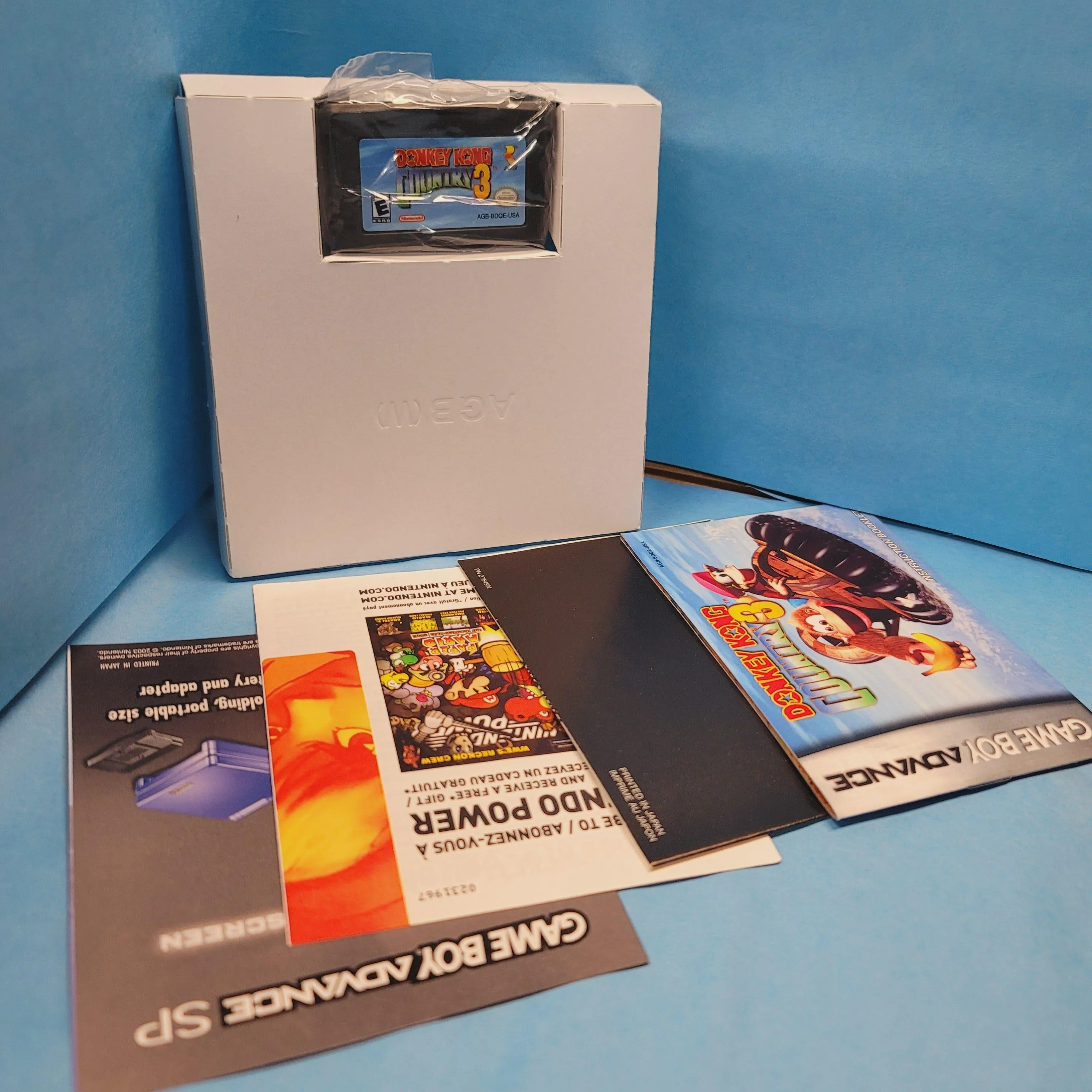 GBA - Donkey Kong Country 3 (Complete in Box / A / With Manual)