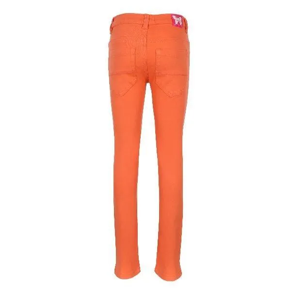 GIRLS WOVEN TROUSER - ORANGE