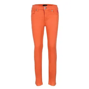 GIRLS WOVEN TROUSER - ORANGE