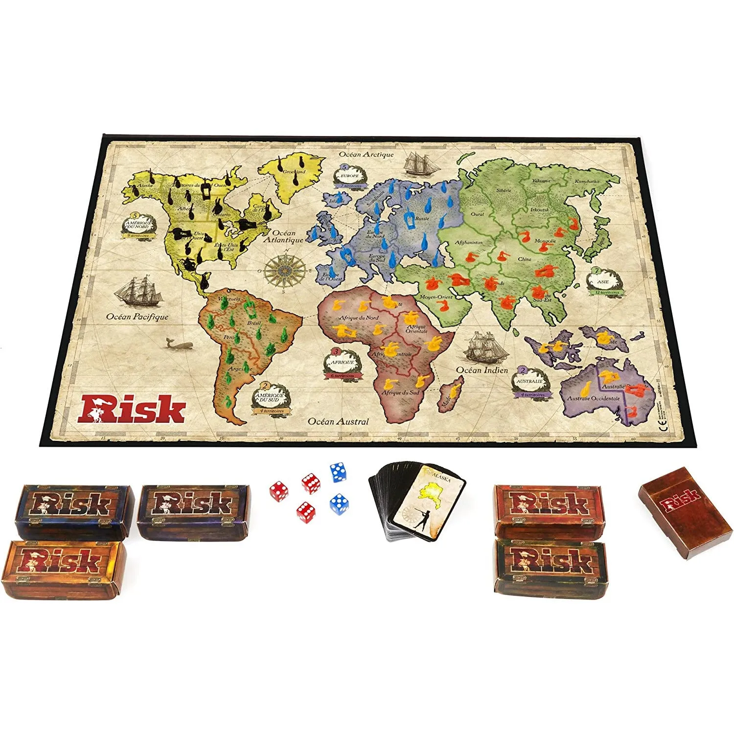 Hasbro Risk Board Game Multicolor Age- 6 Years & Above