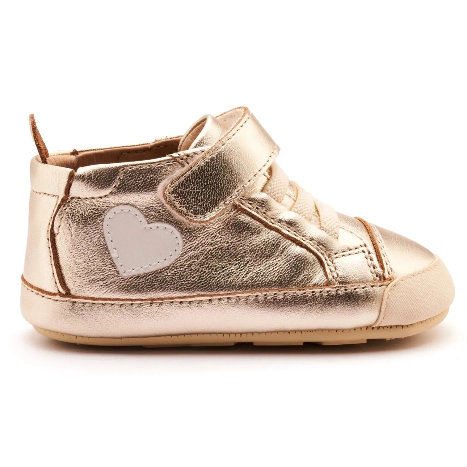 Heartie Gold Sneakers - Old Soles