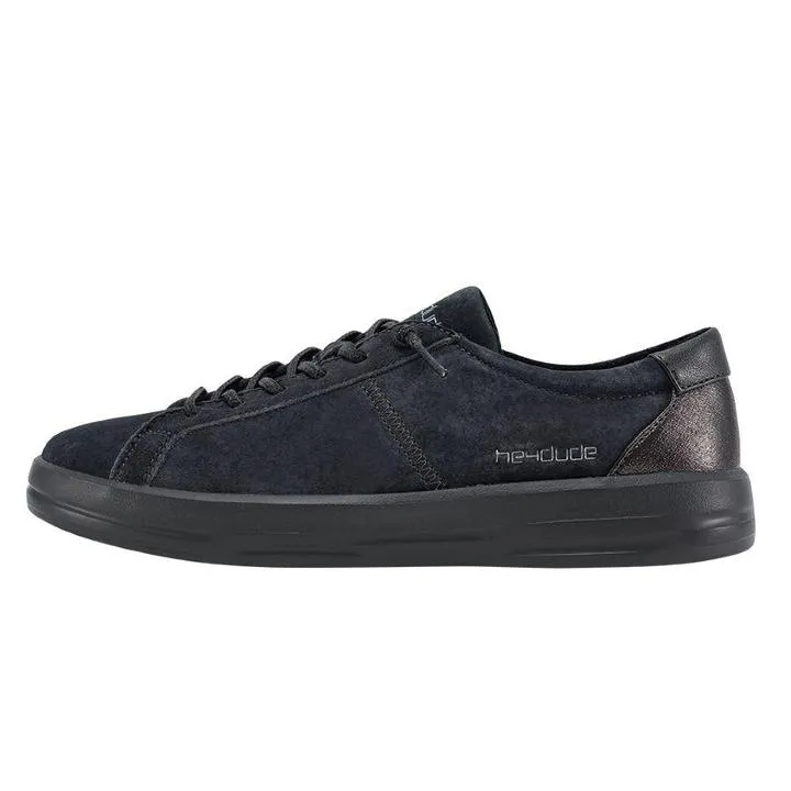 HEY DUDE WOMEN'S KARINA SUEDE GRANITE - 122113045