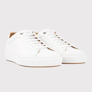 Hugo Boss Mirage Tenn Mens Trainers in White Leather
