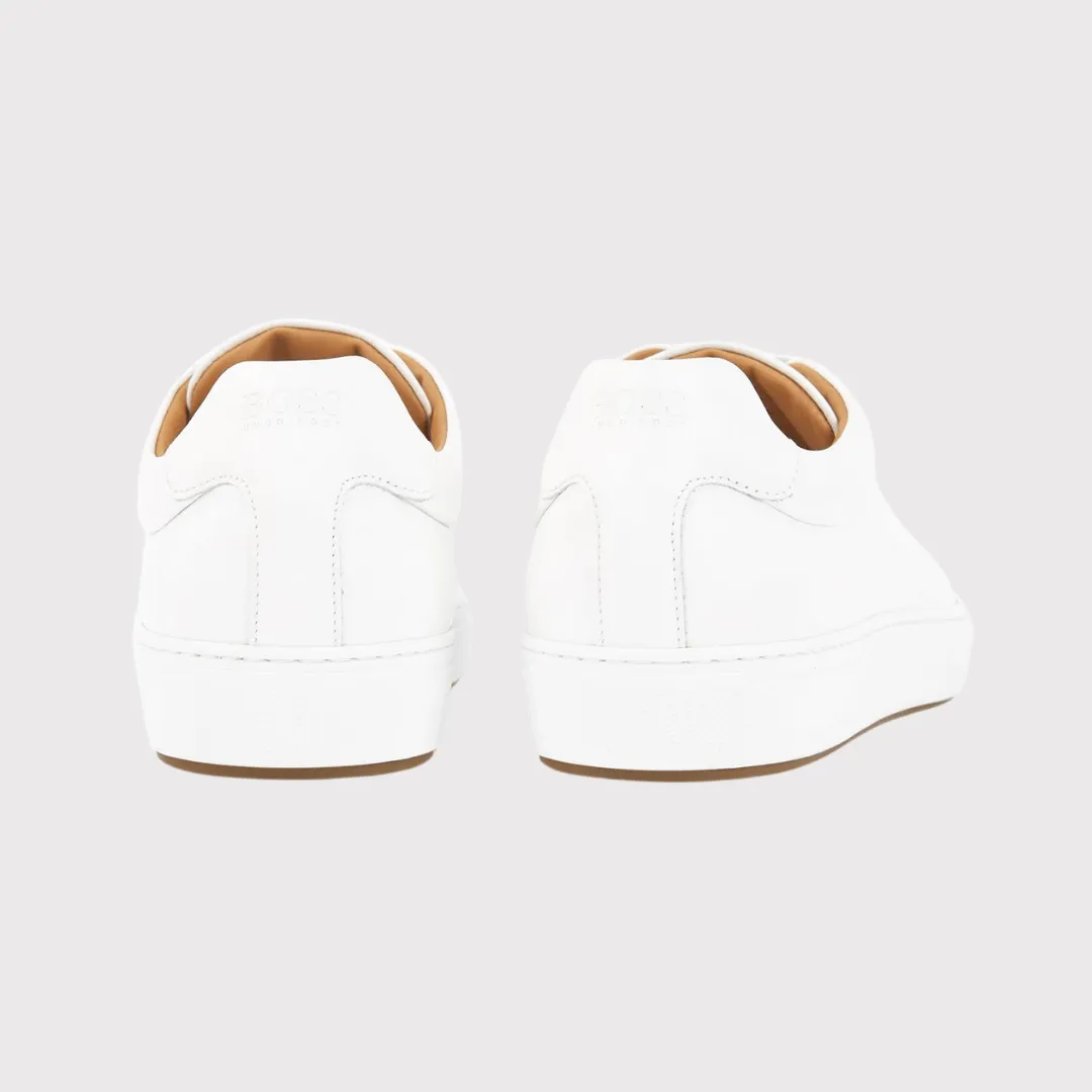 Hugo Boss Mirage Tenn Mens Trainers in White Leather