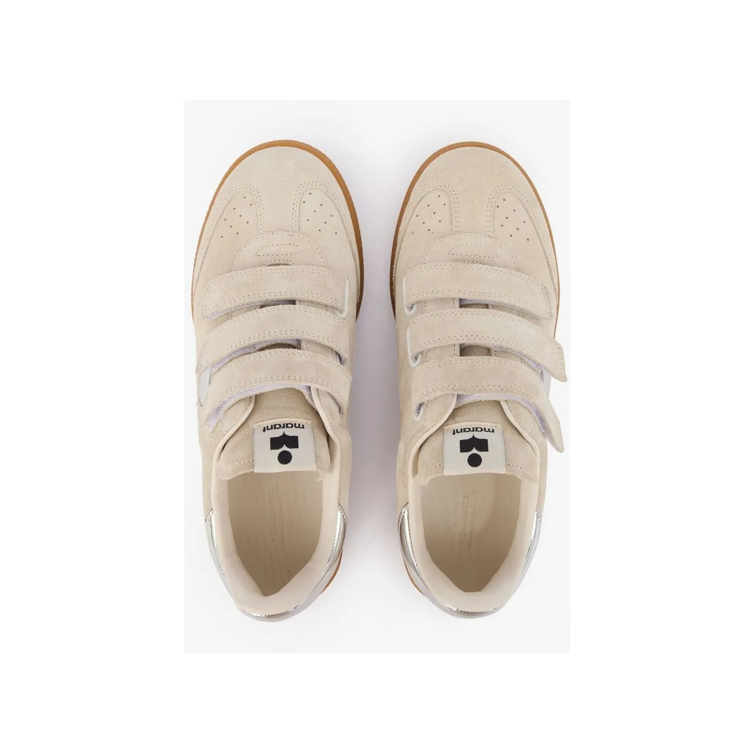 Isabel Marant Beth Sneaker Chalk Silver