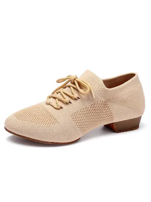 Jazz Dance Shoes Soft Sole Low Heel Breathable Training Shoes