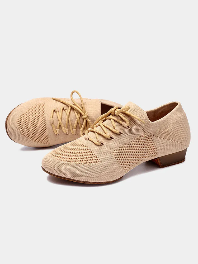 Jazz Dance Shoes Soft Sole Low Heel Breathable Training Shoes