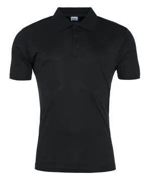 Jet Black - Cool smooth polo