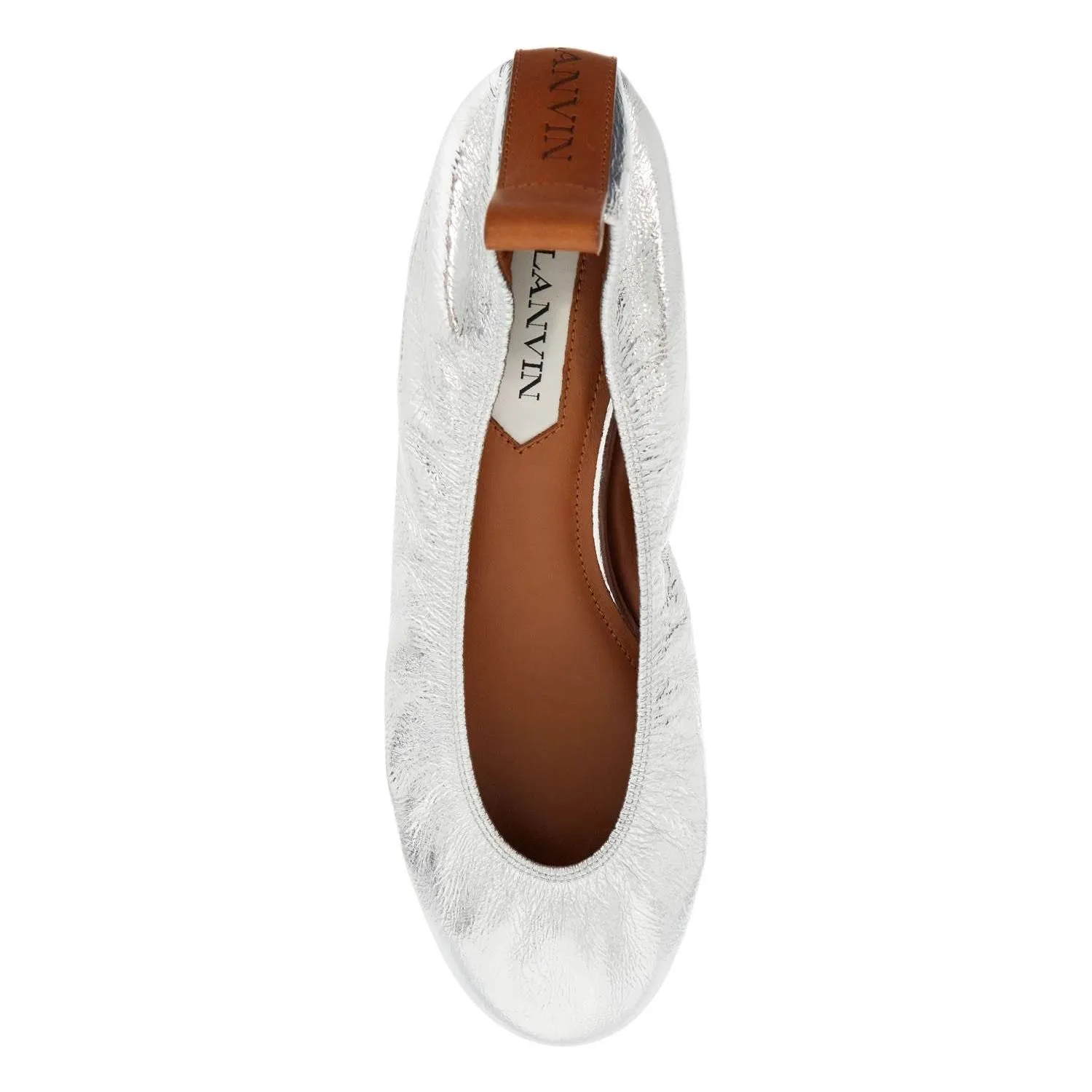 Lanvin laminate ballet