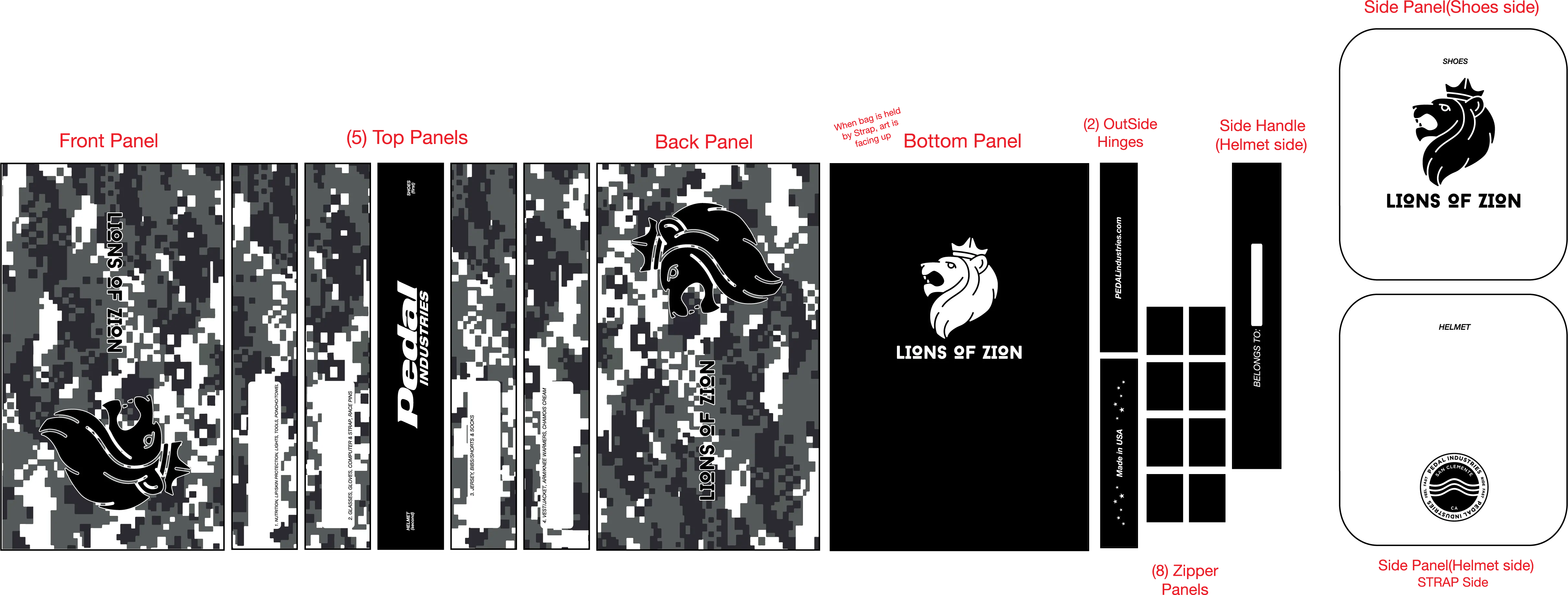 Lions Of Zion RACEDAY BAG™