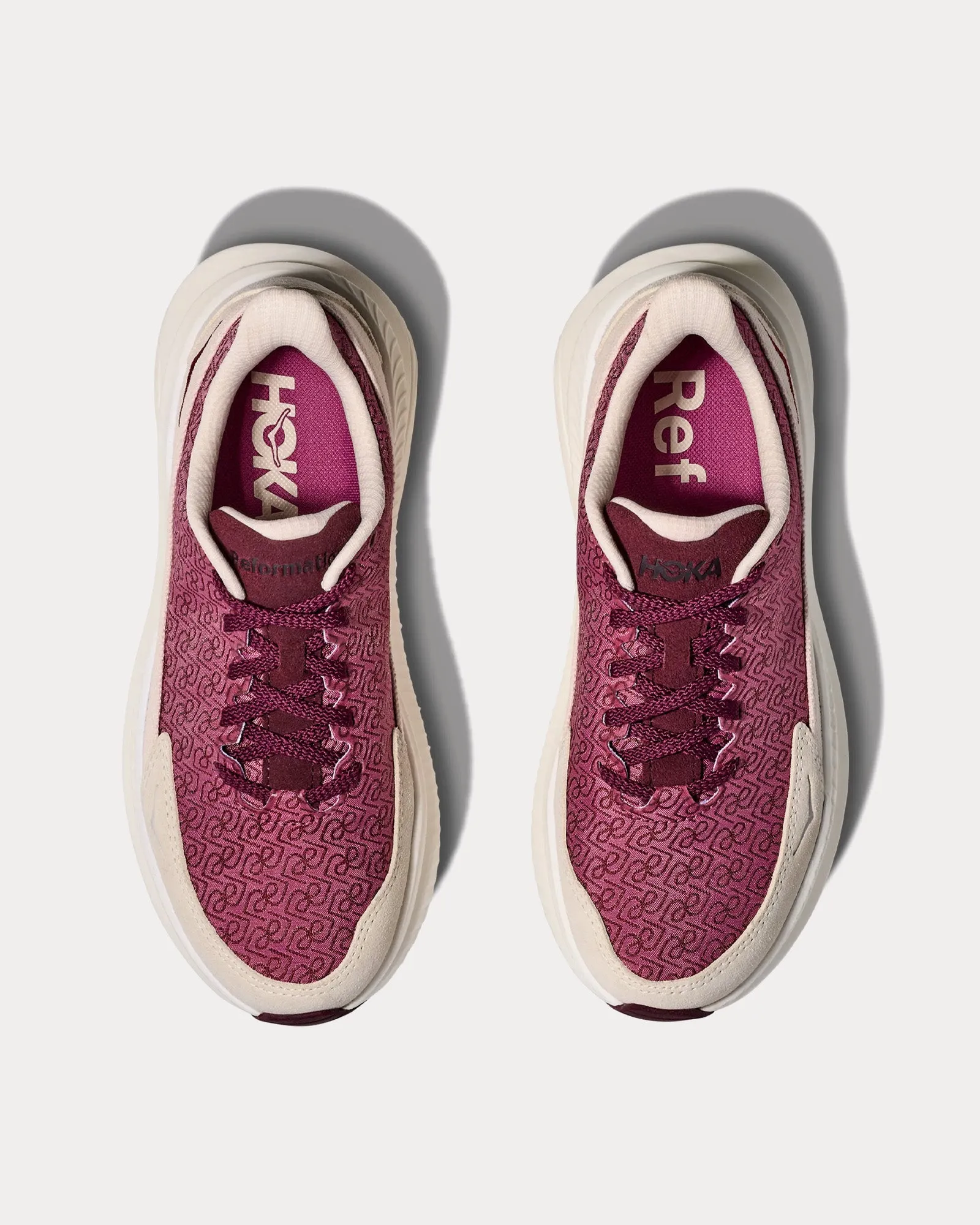 Mach 6 LS Monogram Syrah / Savvy Red Running Shoes