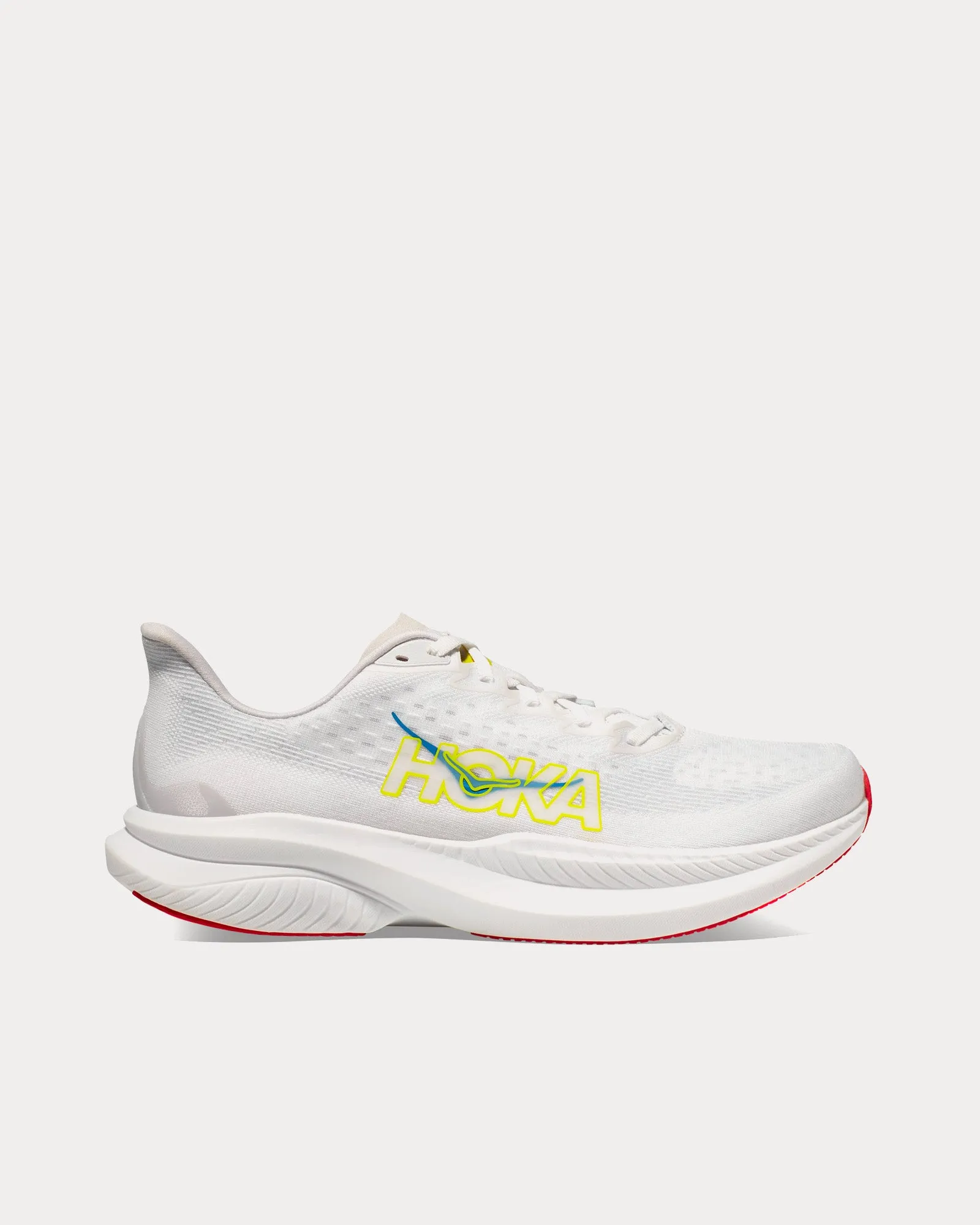 Mach 6 White / Nimbus Cloud Running Shoes