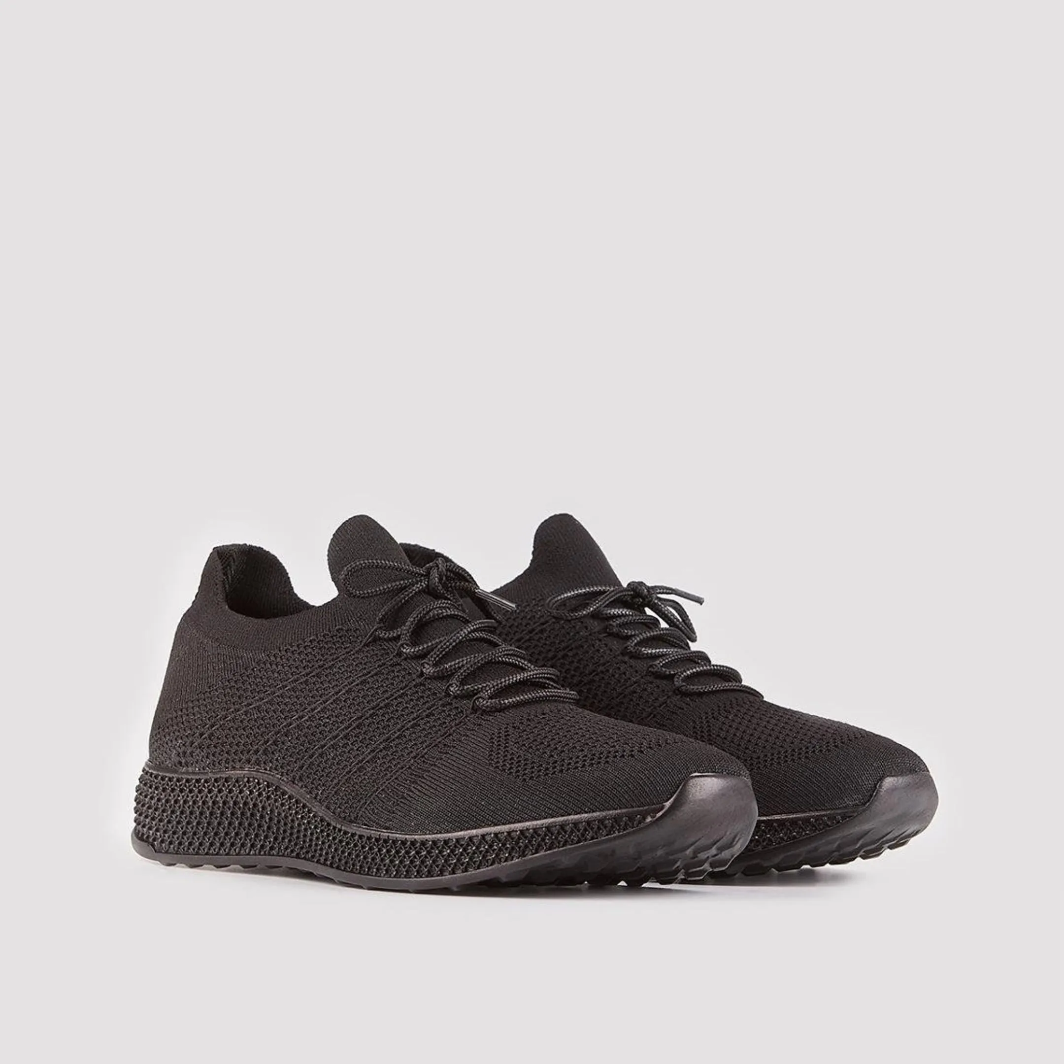 Madasat Black Sneakers Shoes - 811 |