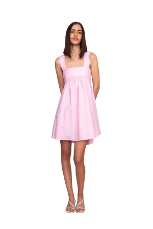 Margie Tie Mini Dress Pink