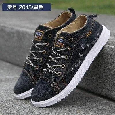 Men Breathable Canvas Sneakers Footwear  Summer  Shoes